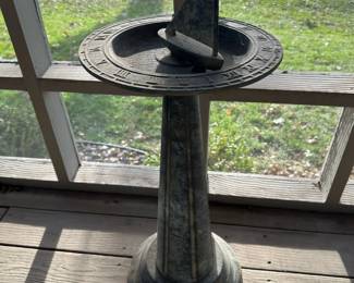 Outdoor Cast Iron Sun Dial