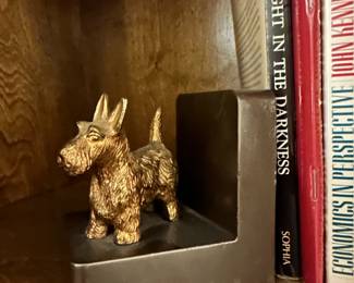Antique Scottie Dog Bookends