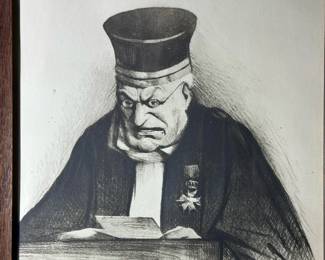 1840's HONORE DAUMIER Lithograph