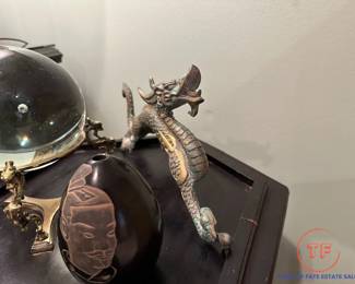 Brass Figural Dragon