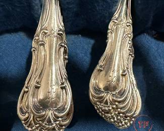 International Sterling SILVER Flatware Set - Joan of Arc Pattern