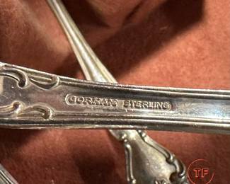 GORHAM Sterling SILVER Flatware Set - Secret Garden Pattern