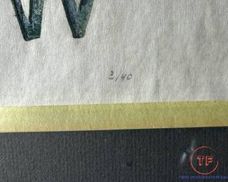 ALICE PAULINE SCHAFER Signed Etching