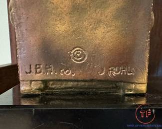 1930's JB HIRSCH by John Ruhl Bookends