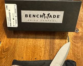 BENCHMADE Mini Presidio II Limited Edition Knife