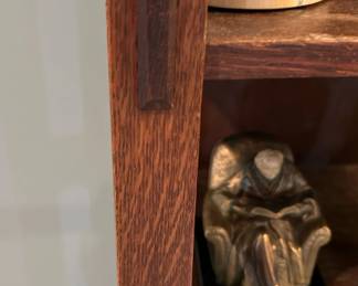 LIFETIME Arts and Crafts Era Wood Magazine Stand #264