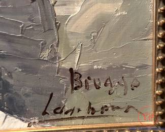 Signed Original Oil on Canvas