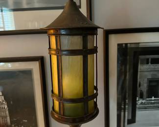 Baroque Style Cast Brass Floor Lamp