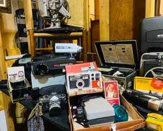 Vintage cameras