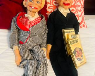 Mortimer Sneed and Charlie McCarthy dummies 