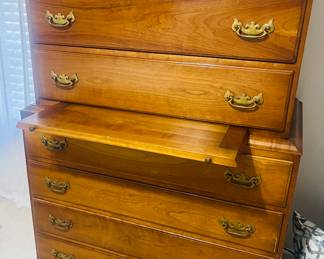 Vintage Henkel Harris tall dresser