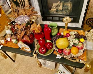 Fun fall stuff abd other decorations.