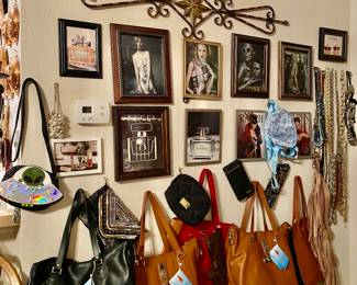 Joy& Iman  genuine leather purses! 
