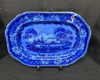 Flow Blue Platter