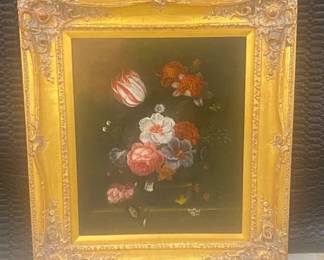 Floral Oil Painting