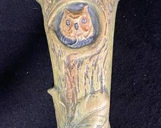 Weller Wall Pocket w/Owl