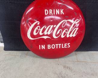 Coca-Cola Button Sign - 48"