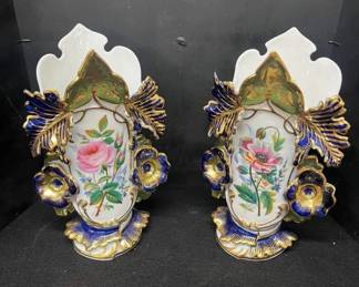 Pr Old Paris Vases