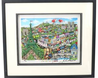 Charles Fazzino Paris & NYC