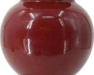 Japanese Oxblood vase