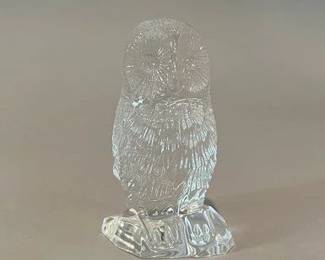 Waterford Crystal Owl Figurine
