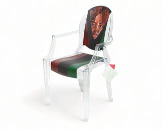 Sydney James (Detroit, Michigan) Philippe Starck Louis Ghost Chairs for Kartell (Italian) H 36.5" W 21.5" L 17"