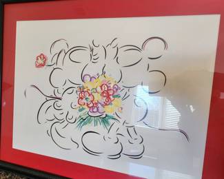 Mickey and Minnie Framed Art