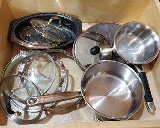 Miscellaneous Pots And Lids