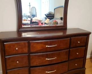 Casana Furniture Rodeo 9 Drawer Dresser And Mirror