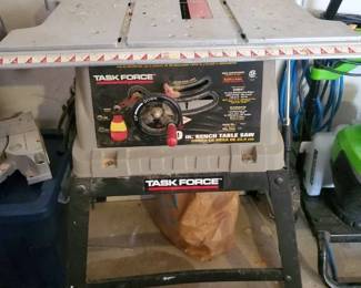 Task Force Bench Table Saw