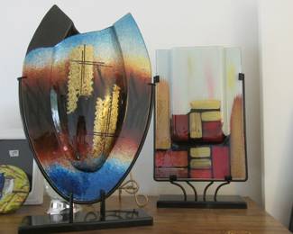 Abstract Art Vases.