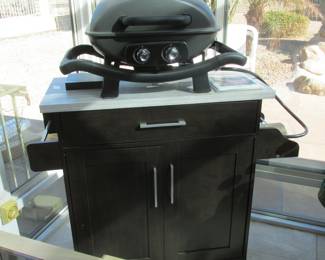 Nexgrill 1 Burner Portable Propane Gas Table Top Grill.