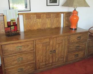 Drexel Briarwood dresser and headboard.