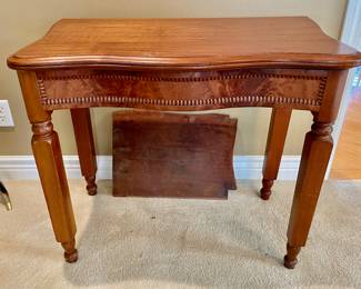 antique game table