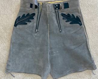 Bavarian Lederhosen Suede Leather 