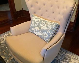 Cream Accent Chair (2)