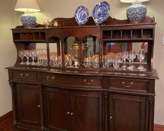 Hooker Credenza with Hutch