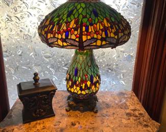 Stain Glass Tiffany Style Lamp