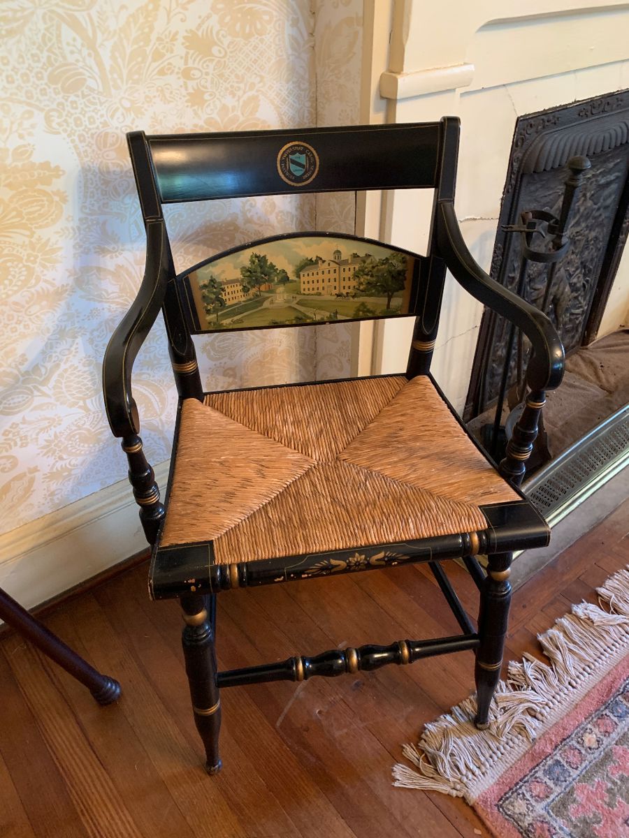 UNC-Chapel Hill Fans!! Beautiful vintage Hitchcock chair. 