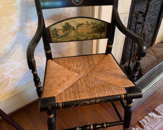 UNC-Chapel Hill Fans!! Beautiful vintage Hitchcock chair. 