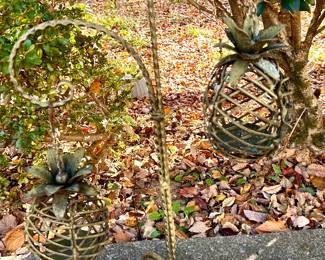 Shepherds hook with Pineapples