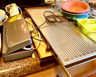 Vintage Warming Trays