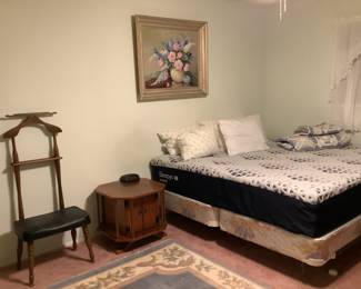 bed hs sold picture and chair is still available