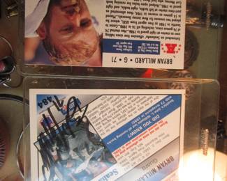 Signed Seahawks cards