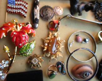 More jewelry including turquoise rings