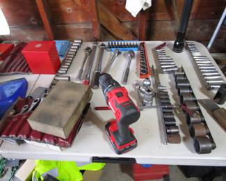 Tools mostly Craftsman, Matco and many more. Tool room full