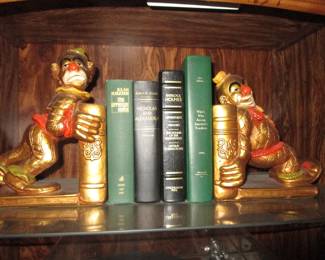 Clown bookends