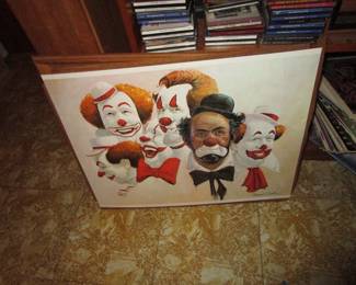 Clown collection and art