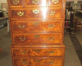 Henredon chest on chest