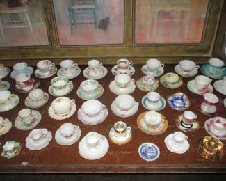 Tea cups and saucers